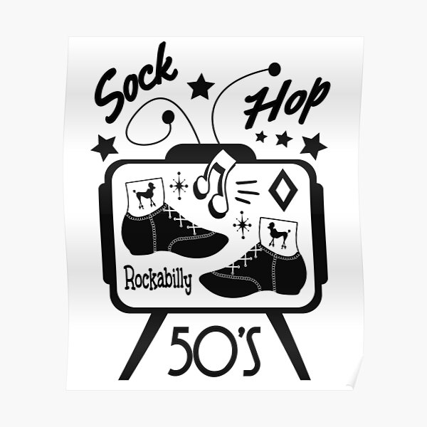 black and white sock hop shoes