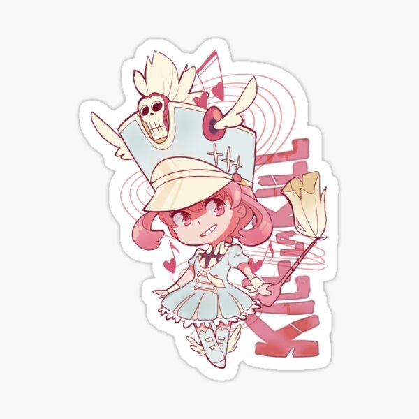 Kill Kill Stickers Redbubble - roblox nonon jakuzure theme