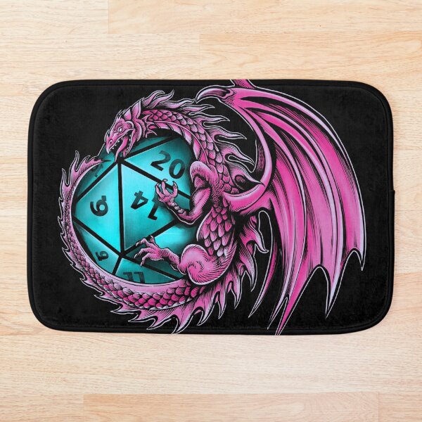 Item preview, Dragon's Horde Collection 3 - Dungeons and Dragons - Pink and Light Blue designed and sold by Dylan Nonya.