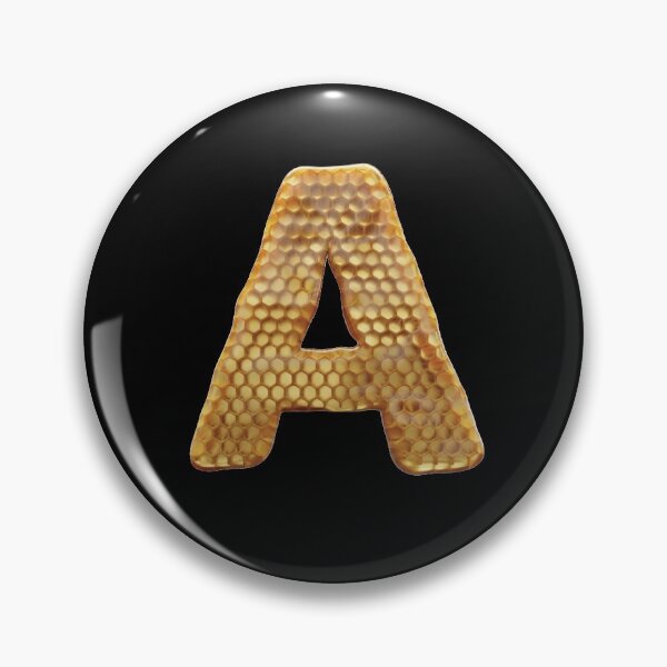 Item preview, A Letter 3d Honey Alphabet Font designed and sold by HelloFromAja.