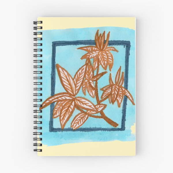 Item preview, banana yellow framed loqat branch   designed and sold by AnnaBaldon.