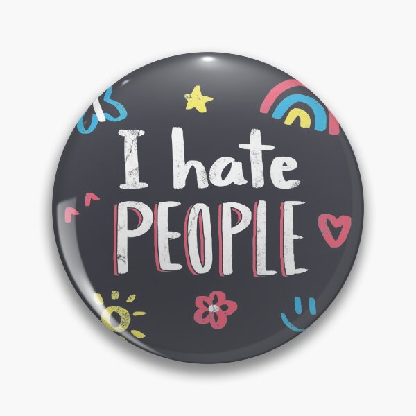 Item preview, I hate people designed and sold by Paula García T-Shirts.