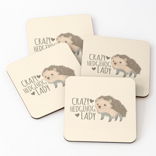 Item preview, crazy hedgehog lady (new floof) designed and sold by jazzydevil.