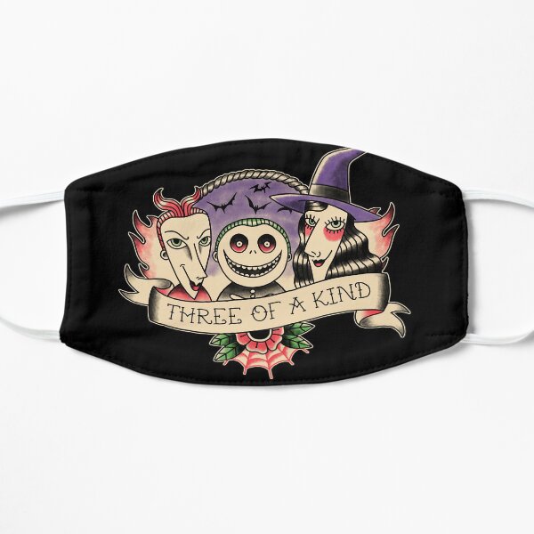 Three of a kind Flat Mask