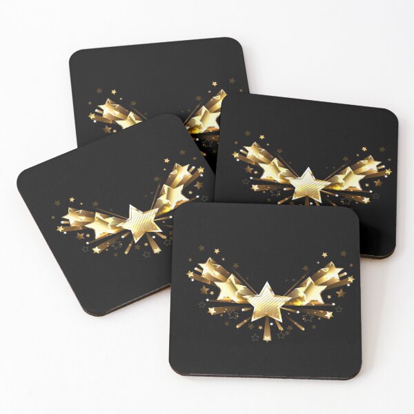 Item preview, Sparkling Gold Five Stars designed and sold by Blackmoon9.
