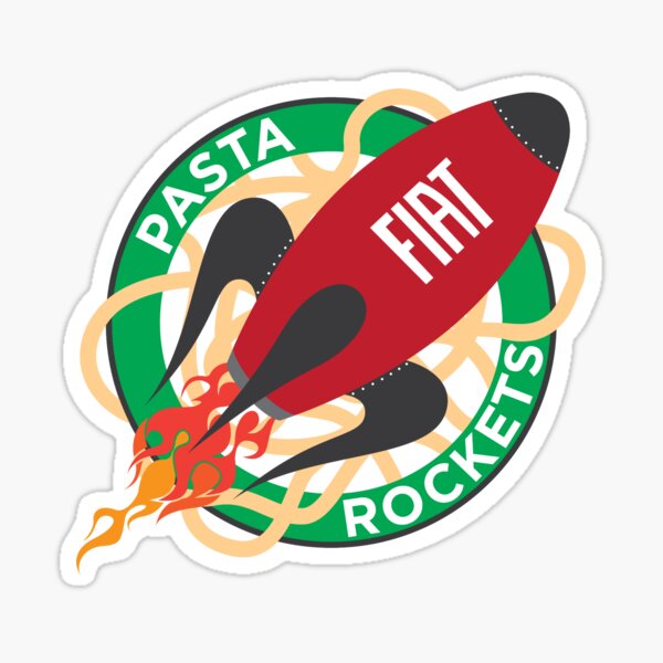 Rockets de pâtes Sticker