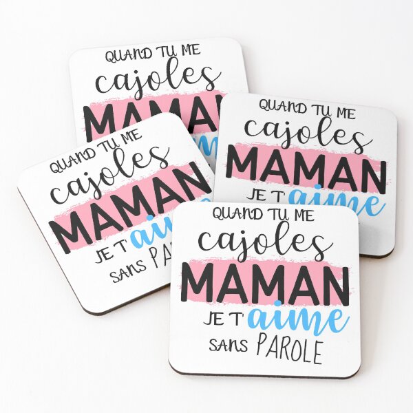 Item preview, Mom, when you cajole me, I love you without words designed and sold by nellylebrun.