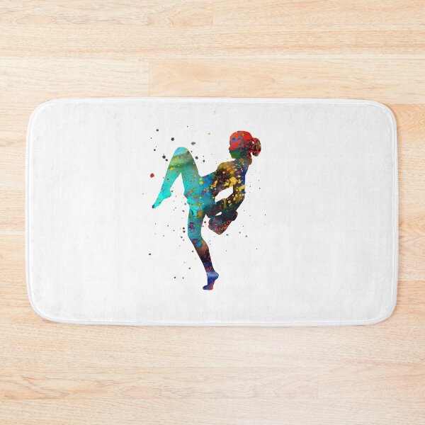Item preview, Lady muay thai boxing, muay thai boxing girl designed and sold by Rosaliartbook.