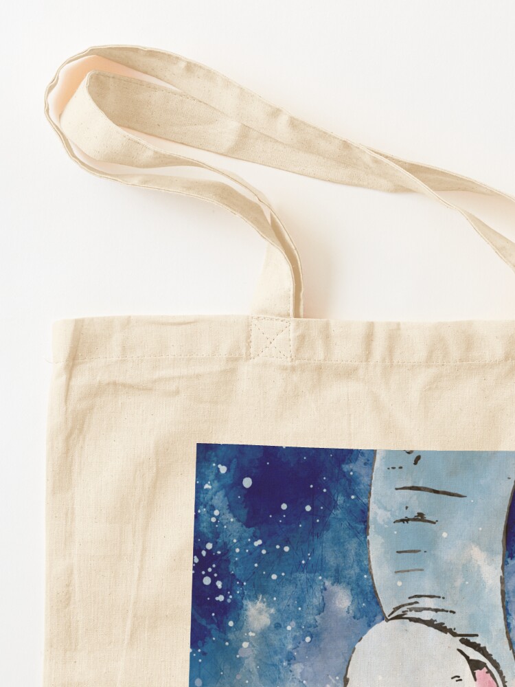 Alternate view of Dumbo and his mother, Mother and baby elephant Tote Bag