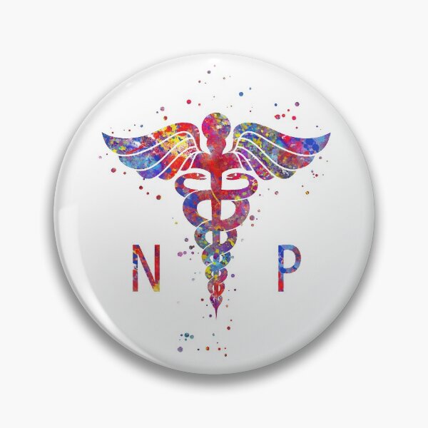 Item preview, Nurse practitioner caduceus nurse practitioner, nurse practitioner, caduceus designed and sold by Rosaliartbook.