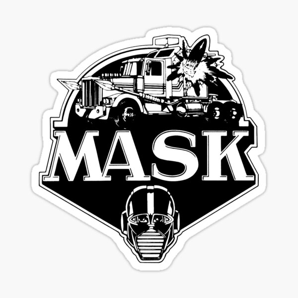 M.A.S.K. Logo Sticker