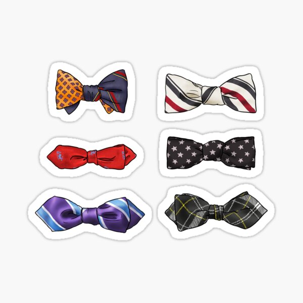 Blaine's Bow ties II. Sticker