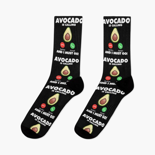 Item preview, My Avocado is Calling and I Must Go Eating Lover designed and sold by HelloFromAja.