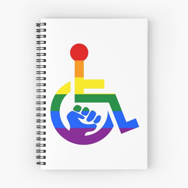 Item preview, Handicap Power Fist pride designed and sold by Lence Printing.