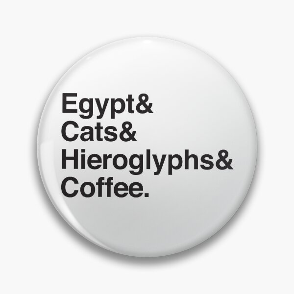 Item preview, Egypt & Cats& Hieroglyphs and Coffee. designed and sold by jazzydevil.