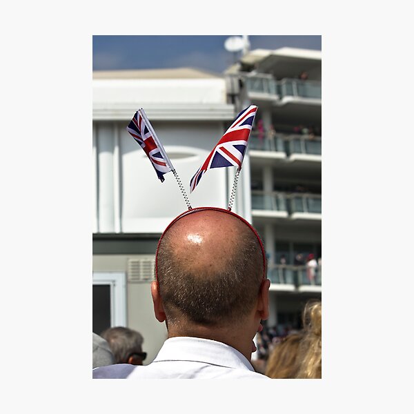 Union Flag Bonce Bouncers Photographic Print