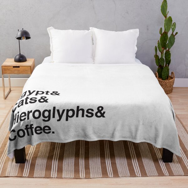 Item preview, Egypt & Cats& Hieroglyphs and Coffee. designed and sold by jazzydevil.