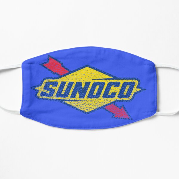 Sunoco Oil Logo washed in soap bubbles Mask