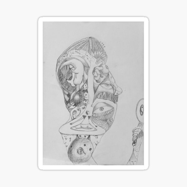 Aperçu de l'œuvre Regarde dans le mirroir créée et vendue par AirRootsArt.