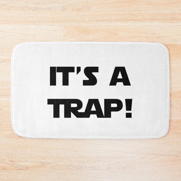Item preview, Ackbar's Warning (Black Version) designed and sold by DafyddEm.