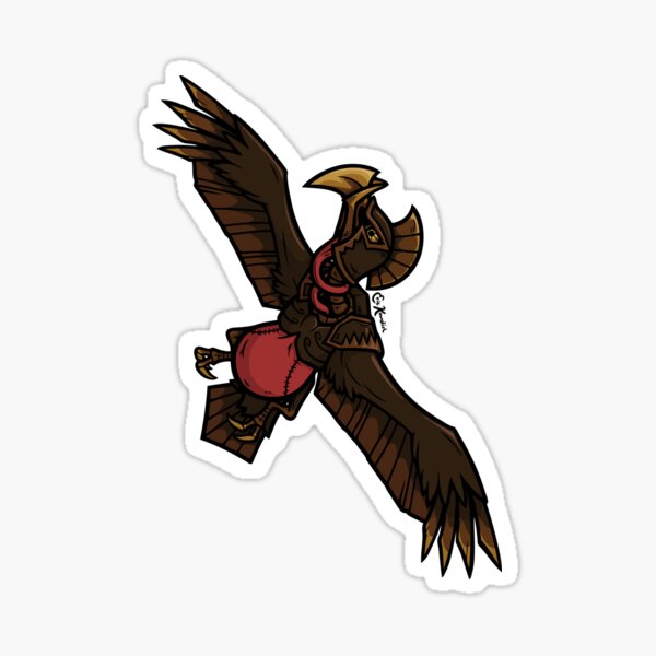 Bronze Caucasian Eagle Sticker