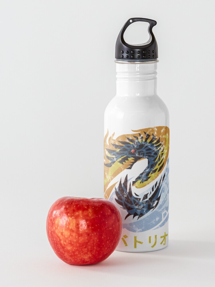 Alternate view of Monster Hunter World Iceborne Alatreon Kanji Water Bottle