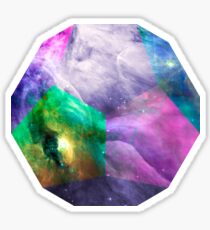 Orion Nebula Dodecahedron Sticker