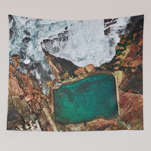 Item preview, Mahon Saltwater Pool in Maroubra Sydney  designed and sold by The-Drone-Man.