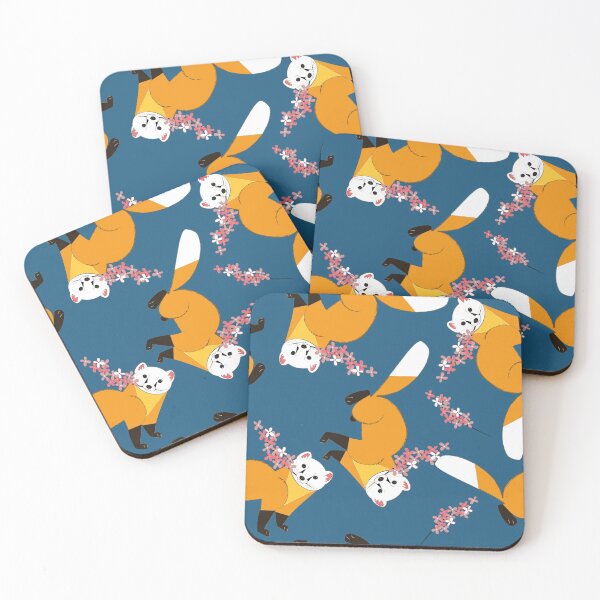 Item preview, Sakura Japanese marten royal blue designed and sold by belettelepink.
