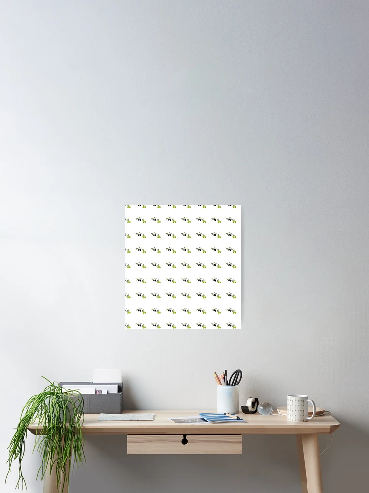 Thumbnail 2 of 3, Poster, Nice Olive pattern designed and sold by Razan4U.