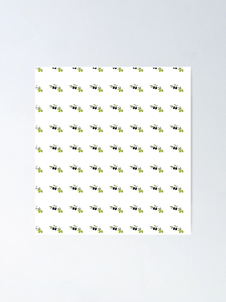 Thumbnail 1 of 3, Poster, Nice Olive pattern designed and sold by Razan4U.