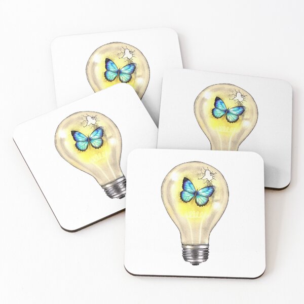 Item preview, lighbulb butterfly designed and sold by rossdecoart.