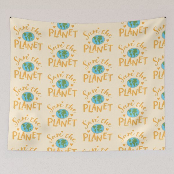Item preview, SALVAR EL PLANETA (edición hippie) designed and sold by jazzydevil.