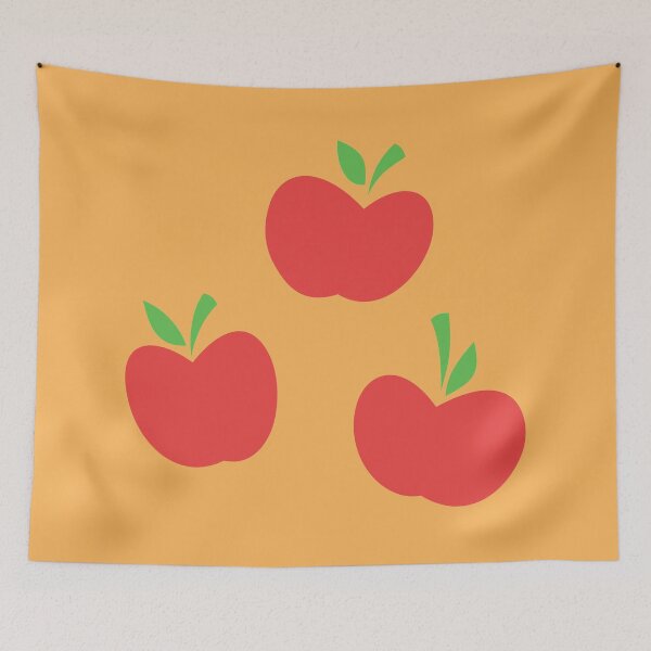 Item preview, Applejack Apples Fruits MLP Cutie Mark Sign designed and sold by ariados4711.