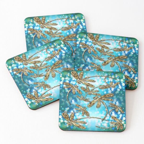 Item preview, Dragonfly Flit Bubbles. designed and sold by lyndseyart.