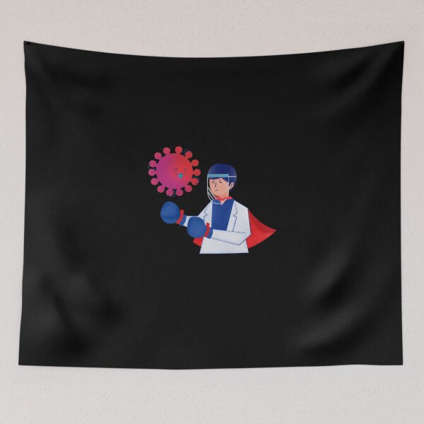 Item preview, Fighting against Coronavirus Boxer Health-care Worker Appreciation designed and sold by Maria Simone.