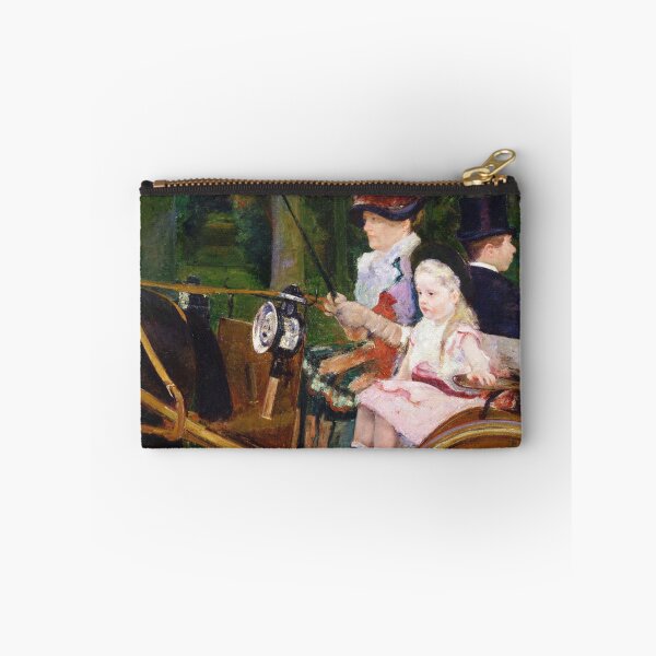 Artikelvorschau, Mary Cassatt - Eine Frau und ein Mädchen beim Autofahren entworfen und verkauft von Impressionist Masters.