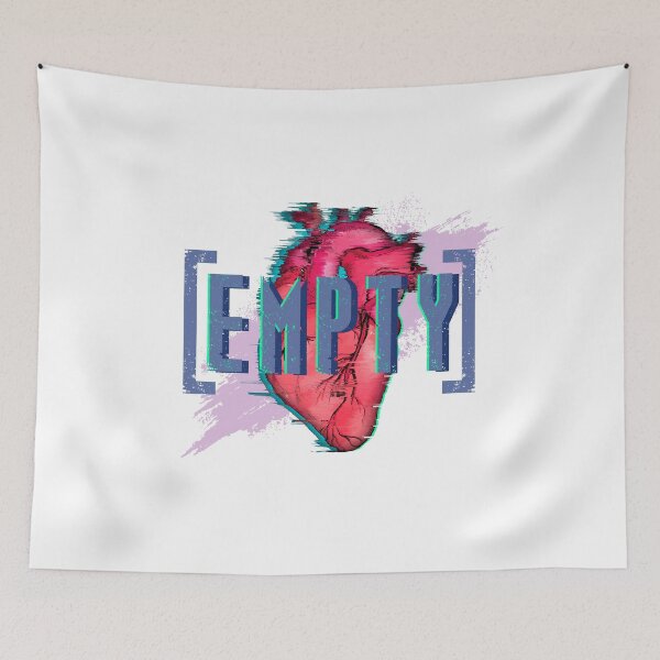 Item preview, The heart is empty / no love / Where is your love? designed and sold by Svinil.