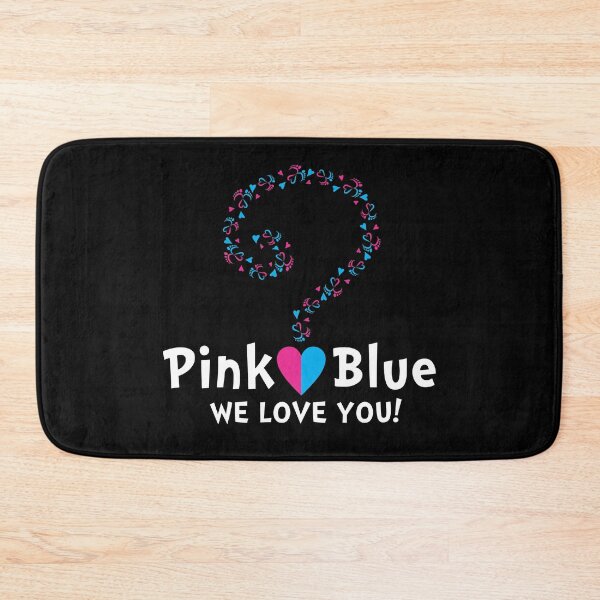 Item preview, Gender reveal question mark  with baby feet and heart designed and sold by sashica.