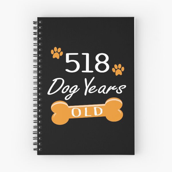 Item preview, 518 Dog Years Old Funny 74th Birthday Puppy Lover design designed and sold by Grabitees.