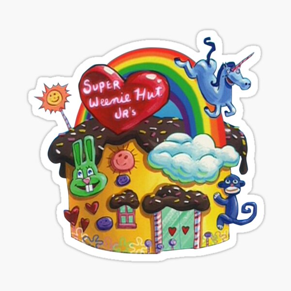 Super Weenie Hut Jrs Sticker