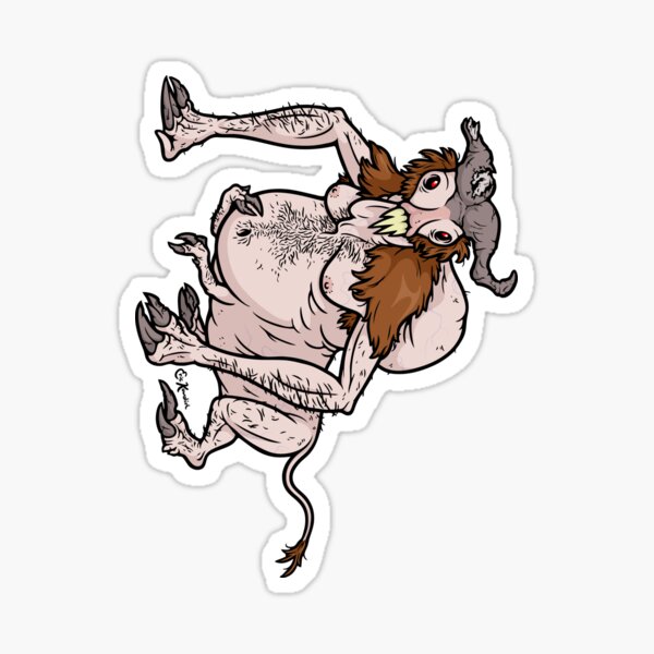 Minotaur Sticker