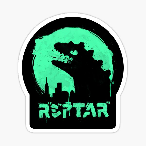 Repzilla (sticker) Sticker