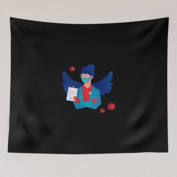 Item preview, Health-care workers are angels designed and sold by Maria Simone.