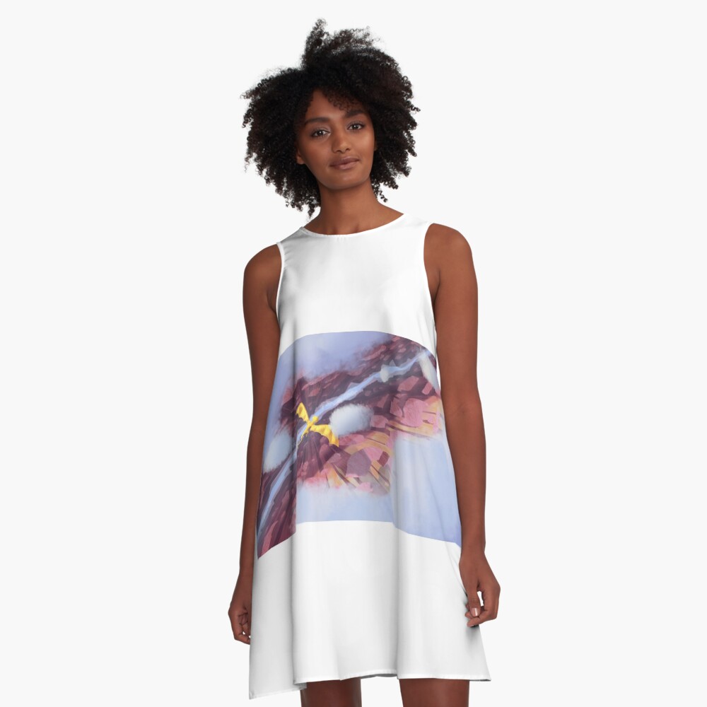 Item preview, A-Line Dress designed and sold by raccoonsecret.