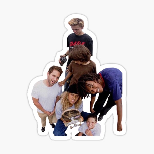 Mid90s cast Glossy Sticker
