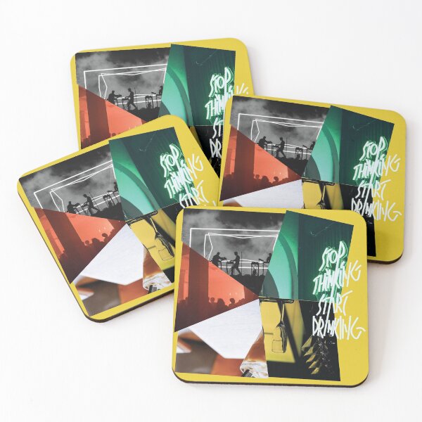 Item preview, Stop thinking start drinking designed and sold by Grafio Creo.