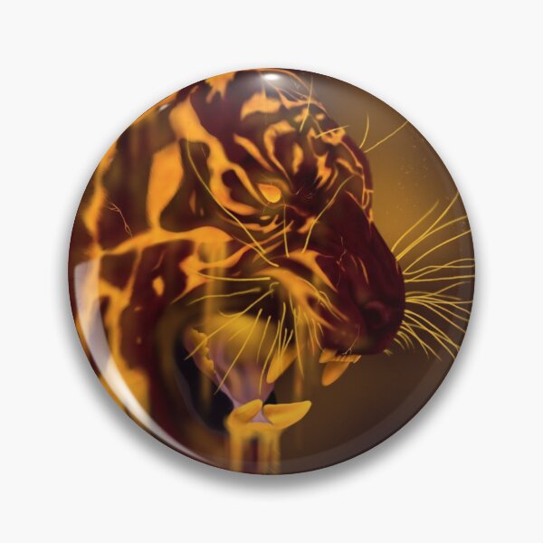 Item preview, Fire tiger designed and sold by LydiaVinci.