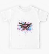 Triforce Emblem Splash Kids Tee