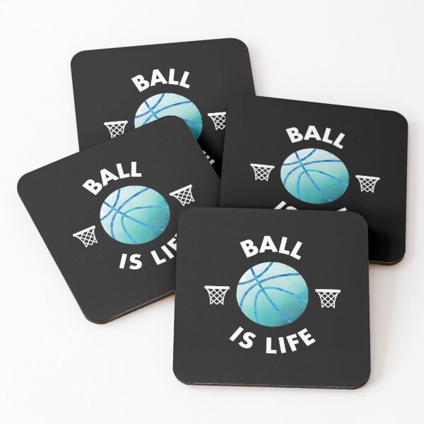 Item preview, Basketball Ball Is Life Aqua Blue Gift designed and sold by SuperFreshArt.